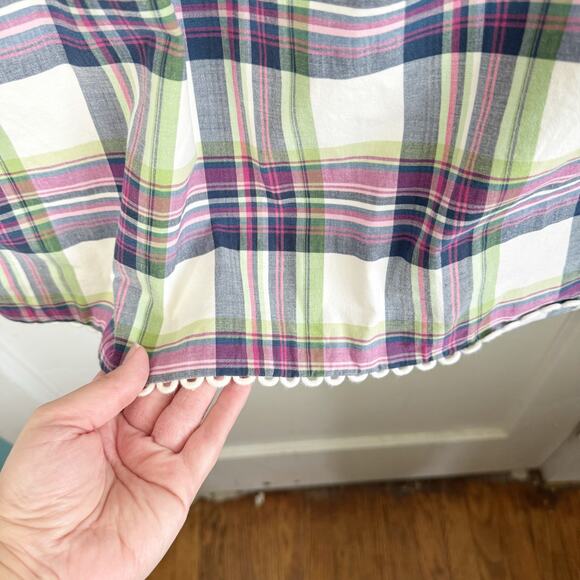 Juicy Couture Y2K McBling Colorful Jumper Mini Dress Plaid Pastel 4 Oughts Rave - Picture 11 of 15